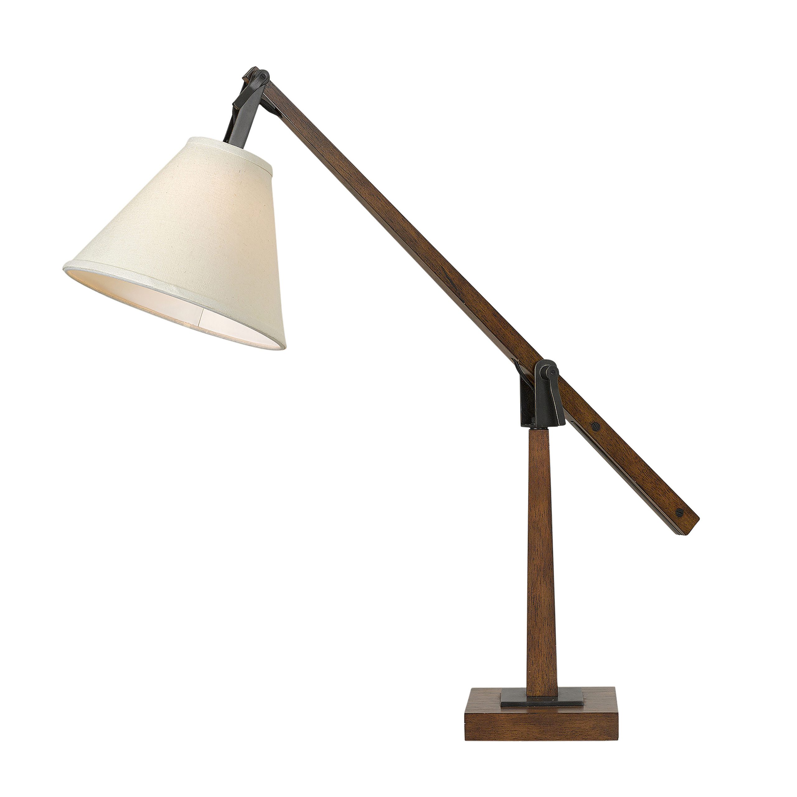 Timber sales table lamp