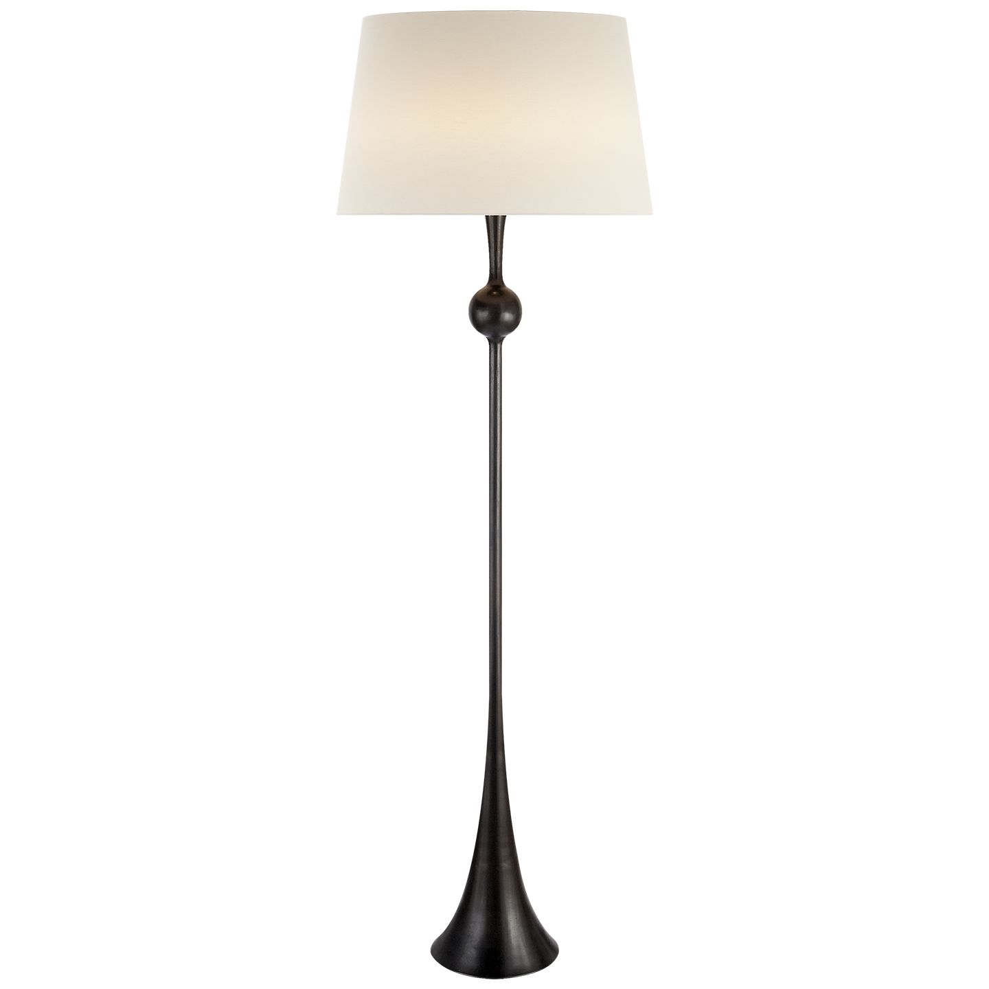 Dover Floor Lamp Aged Iron by AERIN Bloomingdales Lighting