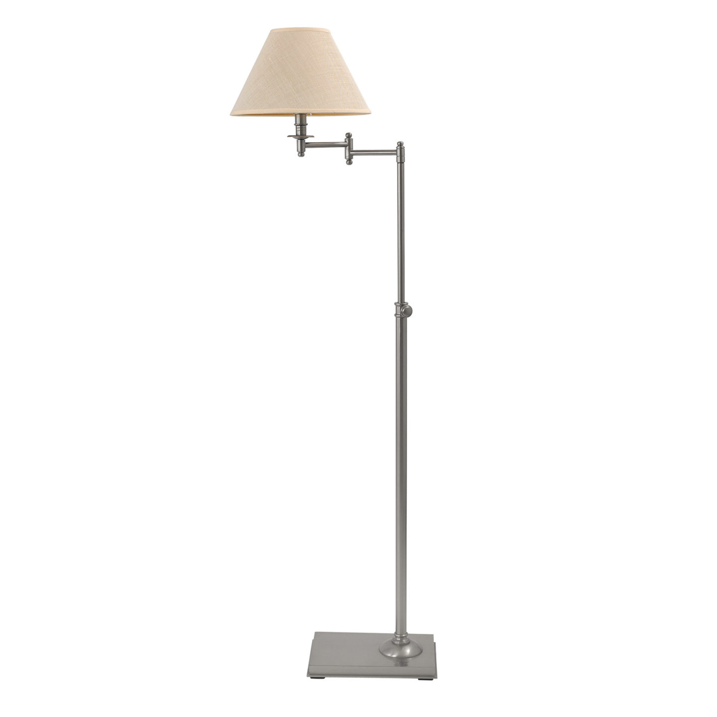 swing arm floor lamp with 3 way bulb