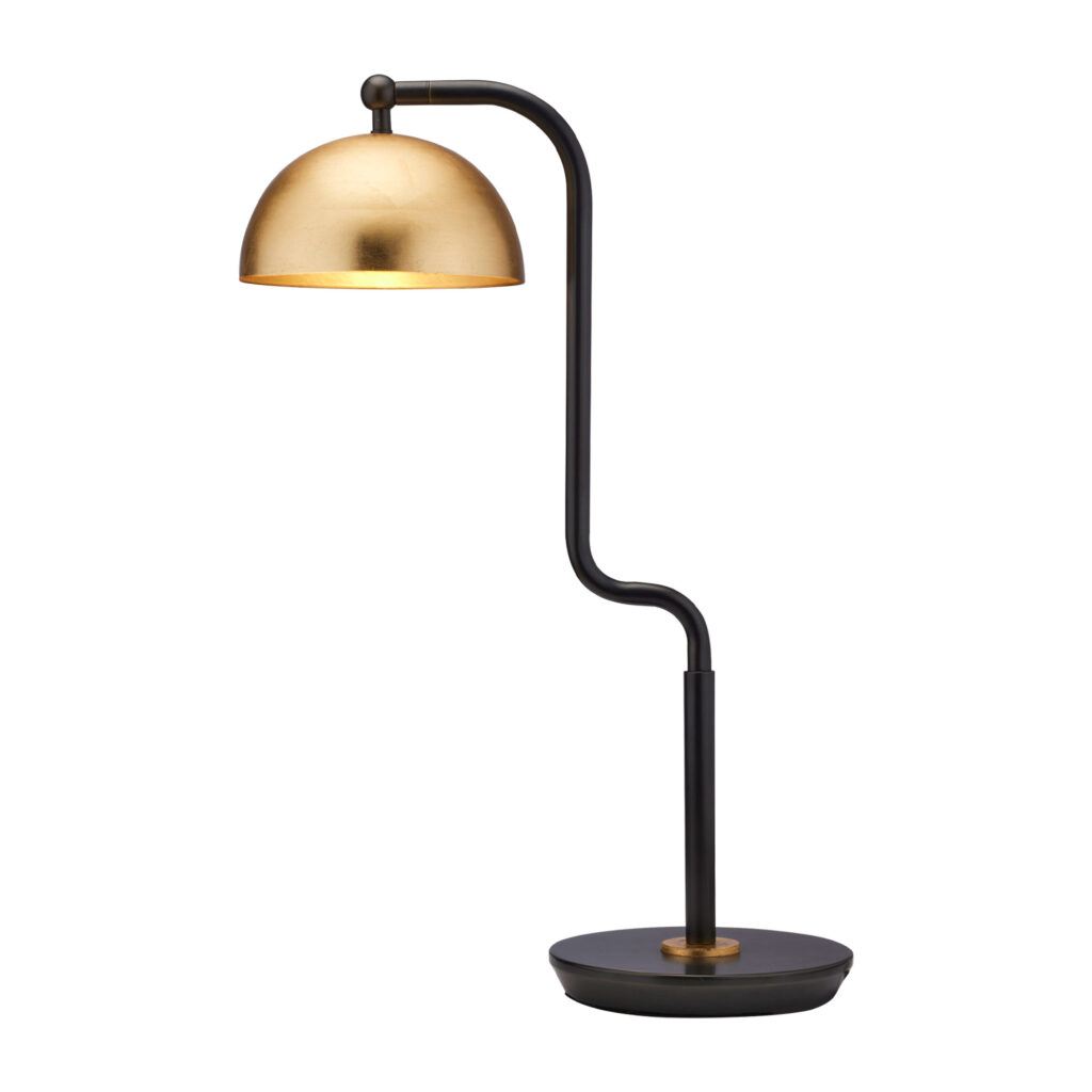 Remmy Table Lamp (Bronze & Gold Leaf) - Bloomingdales Lighting