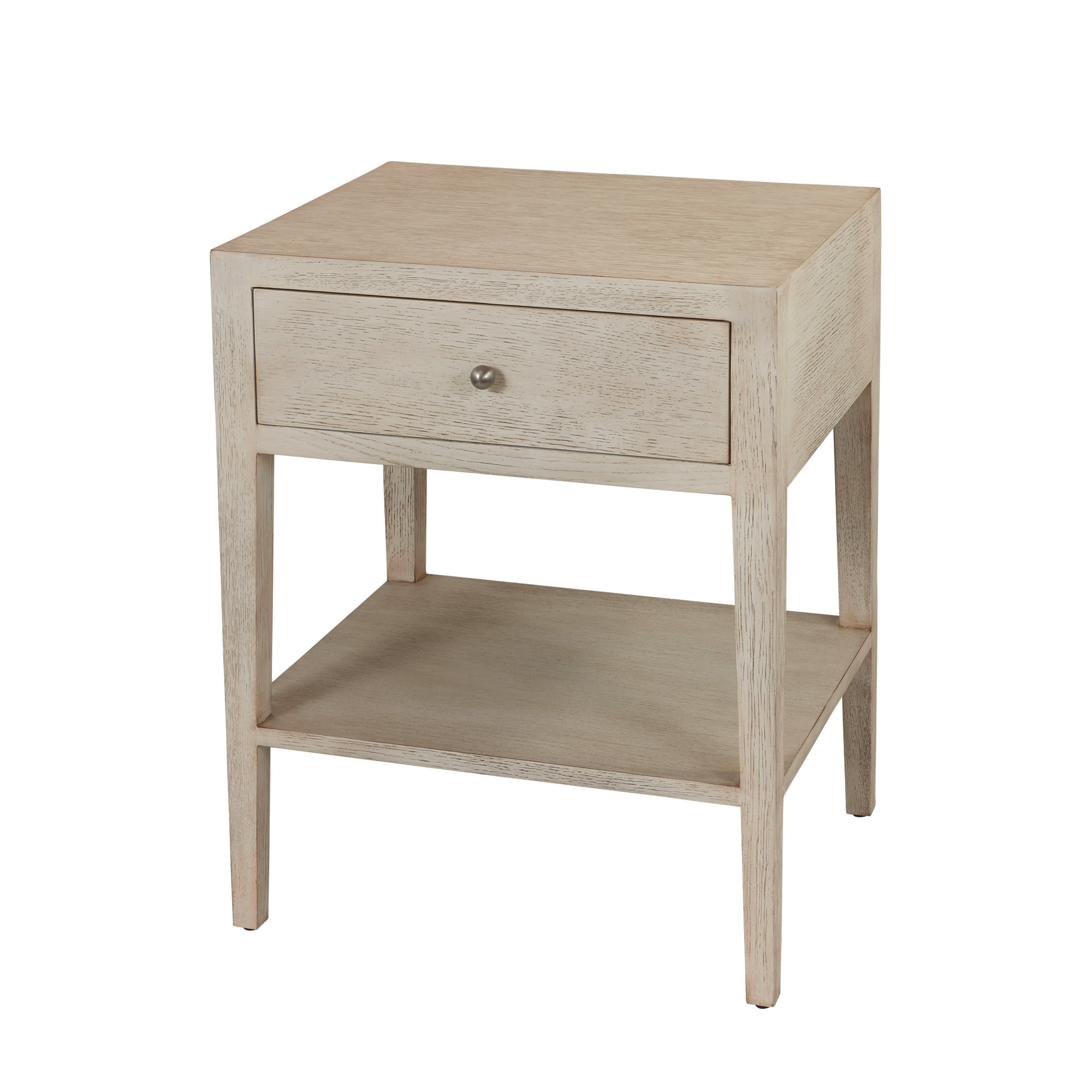 Bianco One Drawer Bedside Table Ivory Bloomingdales Lighting   F252 Bianco 1 Drawer Bedside Table In Textured Antique Ivory 