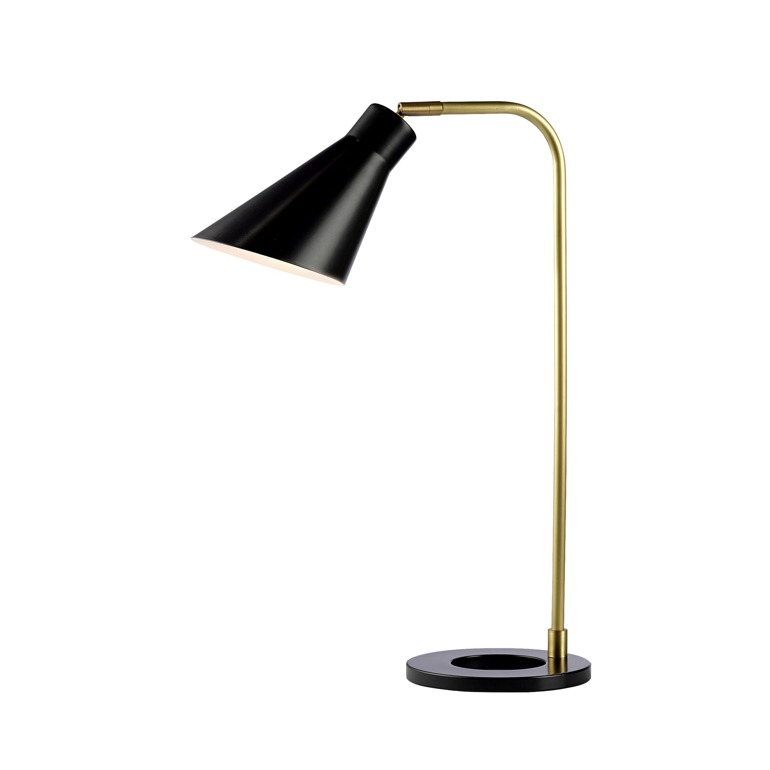Amalfi Table Lamp (Brass & Black) | Bloomingdales Lighting