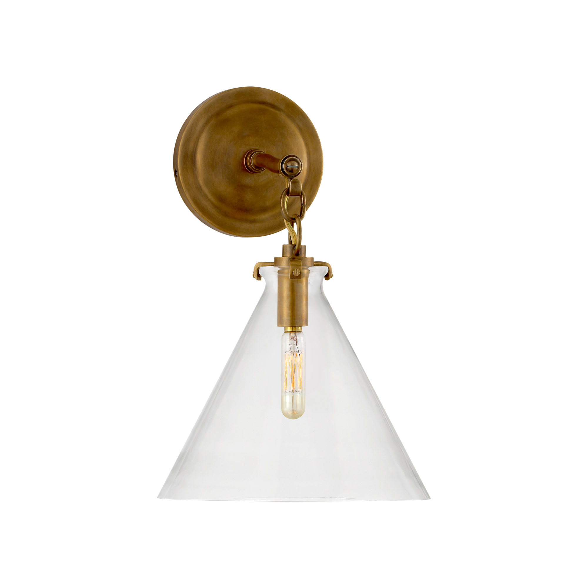 katie conical sconce